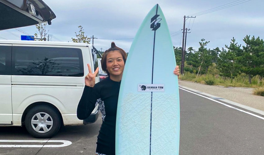HFB P3 6'4″ EPSに乗りました | ハンナファームHIROのブログ